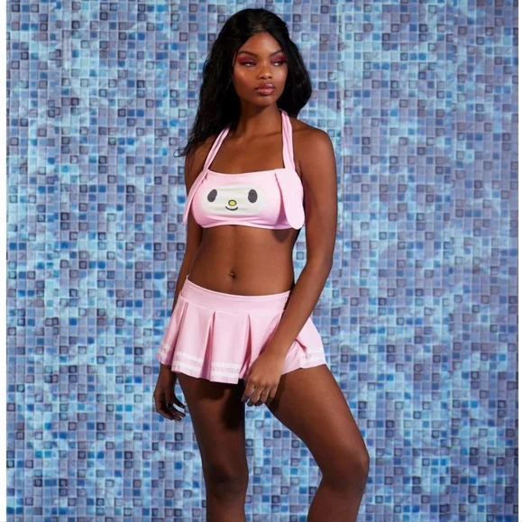 Hot Topic Sanrio My Melody Pink Bikini Top 2XL NWT - Picture 3 of 4